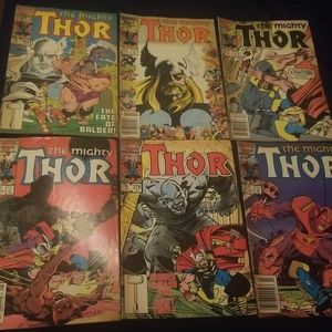 The mighty Thor comic book Lot